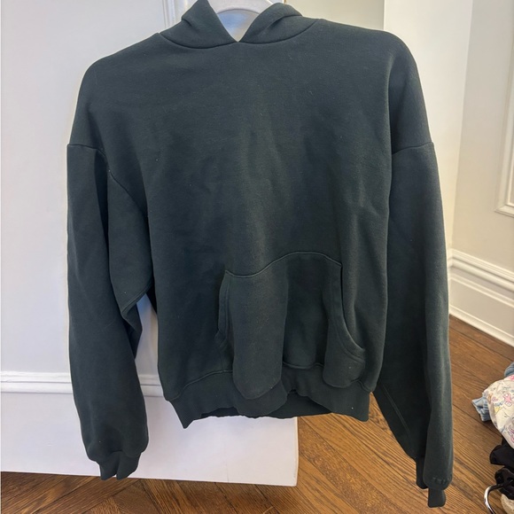 SKIMS Tops - SKIMS Dark Green Oversized Hoodie